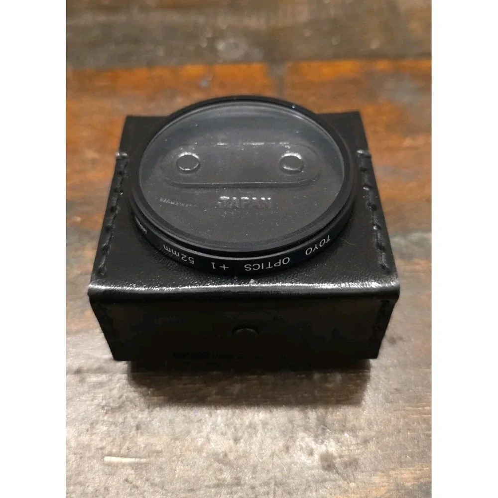 Vintage Toyo Optics 52mm Close-Up / Macro Filter Set (+1, +2, +4) with Case